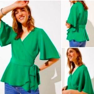 Loft Peplum Blouse